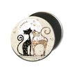 3700572713199-Kiub Bug Art - Magnet rond en verre - Chat amoureux-P_79431353_1-0