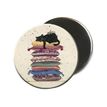 3700572713212-Kiub Bug Art - Magnet rond en verre - Chat sur coussin-P_79431355_1-0