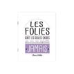 3700572716152-Kiub Typography - Carnet de notes A5 - 60 pages - Les folies sont les seules choses qu'on n-P_79431384_1-0