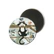 3700572716947-Kiub Bug Art - Magnet rond en verre - Chat sur branche-P_79431416_1-0