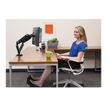 0043859716968-Fellowes Platinum Series Dual Monitor Arm - Kit de montaje - brazo ajustable - para 2 monitores - aluminio - negro - tamaño de pantalla: has-P_79431492_16-11