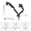 0043859716968-Fellowes Platinum series - Bras porte écran double réglable -  fixation sur bureau - noir-P_79431492_4-3