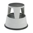 3701254715210-Tabouret - 2 marches - métal - gris clair-P_79431539_1-0
