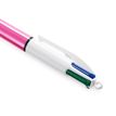3086123502918-BIC 4 Couleurs Shine - 12 Stylos à bille 4 couleurs - corps rose métallisé-P_79431598_4-3