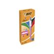3086123502918-BIC 4 Couleurs Shine - 12 Stylos à bille 4 couleurs - corps rose métallisé-P_79431598_6-5