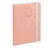 3371010414383-Quo Vadis - Carnet Bullet journal - Multilingue - Life Journal - Rose clair - Pages Points (dots) - 15x21 cm - Papier Clairefontaine blanc - Fabri--0