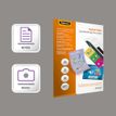 0043859730858-Fellowes - 25 pochettes de plastification A4 (216 x 303 mm) - 80 microns - brillantes pré-pliées--4