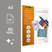0043859730865-Fellowes - 25 pochettes de plastification A3 (303 x 426 mm) - 80 microns - brillantes pré-pliées--1