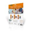 0043859730896-Fellowes - 50 pochettes de plastification 3 formats différents - 80 microns - mate-P_79431750_7-1