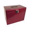 3219090401100-Pierre Henry - Classeur ménager en métal (valisette) avec 5 dossiers suspendus - rouge r-P_79431863_1-0
