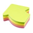 4044355787083-Global Notes - Notes adhésives - 200 feuilles - En forme de flèche incurvée - 70 x 70 mm - couleurs --0