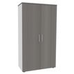 3253310161764-Armoire haute IDRA/DUAL - H180 x L80 x P47 - 2 portes - Corps blanc- Portes et dessus imita-P_79432190_1-0