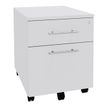 3253310145917-Caisson mobile EXPRIM/LOFTER/LEVEL - L43 x H56 x P60 cm - 2 tiroirs dont 1 DS - Blanc perle-P_79432209_1-0