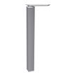3253310148543-Bureau droit EXPRIM - L120 cm - Plateau imitation Chêne clair - Pieds alu-P_79432223_2-2