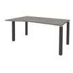 3253310165212-Bureau Vague EXPRIM - L160 cm - Retour gauche - Plateau imitation Chêne gris - Pieds carbo-P_79432402_1-0