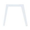 3253310162150-Bureau simple STEELY - L180 cm - pied blanc - plateau Blanc Perle-P_79432496_2-1