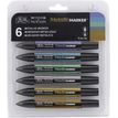 884955043387-Winsor & Newton ProMarker - Lot de 6 marqueurs double pointe--0