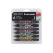 884955070499-Promarker Brush - Pack de 6 stylos pinceaux et marqueurs - mid-ton-P_79432721_1-3