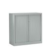 3219096914048-Armoire basse monobloc à rideaux ETIC - 100 x 120 cm - gris-P_79433034_1-0