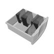 3219099811603-Module 4 tiroirs pour armoire à rideaux - hauteur 100 mm - gris-P_79433048_3-2