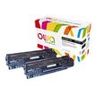 3112539722487-Cartouche laser remanufacturée HP 85A - pack de 2 - noir - Owa-P_79433181_1-0