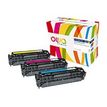 Cartouche laser remanufacturée HP 305A - pack de 3 - cyan, magenta, jaune - Owa