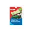 8410782129646-Apli Agipa - 40 Étiquettes adhésives transparentes - 105 x 148 mm - Impression jet d'encr-P_79433300_1-3