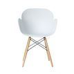 3660141230161-Chaise KIWOOD - avec accoudoirs - Pied bois hêtre - blanc - pack de 2-P_79433402_1-0