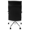 3700339877812-Fauteuil de bureau WILSON - accoudoirs fixes - appui-tête intégré - cuir noir-P_79433444_6-5