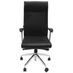 3700339877812-Fauteuil de bureau WILSON - accoudoirs fixes - appui-tête intégré - cuir noir-P_79433444_7-6