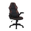 3700339883356-Fauteuil gamer RACER SPEED - accoudoirs rabattables - noir et camel-P_79433903_2-1