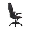 3700339883356-Fauteuil gamer RACER SPEED - accoudoirs rabattables - noir et camel-P_79433903_5-4