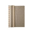 3329682238158-Clairefontaine Kraft Cosy B&W - Papier cadeau kraft - 70 cm x 2 m - 70 g/m²-P_79434723_1-0