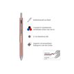 4014421320438-Online 4-in-1 Multipen - Stylo à bille 3 couleurs et porte-mines - rose doré-P_79434797_1-1