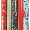 3329682018385-Clairefontaine - Papier cadeau - 70 cm x 2 m - 60 g/m² - motif Noël-P_79434825_1-0