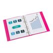 3135250996692-Viquel Propyglass - Classeur à anneaux personnalisable - Dos 35 mm - A4 - rouge framboise--2