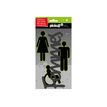 8711234005410-Pickup - Plaque de porte 3D Pro - Femmes - gris-P_79435415_1-0