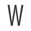 8711234018489-Pickup Home 3D Stockholm - Étiquette autocollante 90 mm - Lettre W - gris-P_79435470_1-0