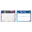 3147280073052-Calendrier Lecas Scolaire - 1 face Calendrier & 1 face Emploi du temps - 42 x 32 cm - diff