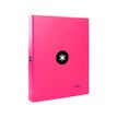 8423473596825-Antartik - Classeur à anneaux - Dos 40 mm - A4 - pour 225 feuilles - rose fluorescent-P_79436714_2-1
