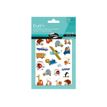 3609510911478-Maildor - 1 feuille gommettes courses d'animaux-P_79436918_1-1