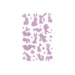 3609510911492-Maildor - 2 feuilles gommettes lapins - jaune et rose-P_79436919_2-3