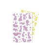 3609510911492-Maildor - 2 feuilles gommettes lapins - jaune et rose-P_79436919_3-0