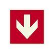8711234126993-Pickup - Panneau adhésif - 150 x 150 mm - flèche vers le bas rouge-P_79437190_1-0