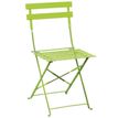 3700339880874-Lot de 2 chaises pliantes pour table de terrasse - Vert anis-P_79437858_1-0