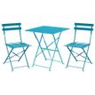 3700339883417-Lot de 2 chaises avec table pliante - turquoise-P_79437868_1-0