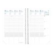 3371010426539-Quo Vadis - Agenda - Spiralé avec répertoire - Time & Life Pocket - Semainier Planning - Français - Bleu - 13 mois de déc-P_79438196_1-9