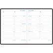 3660942065580-Agenda de bureau Volga Semainier Pratic 19 - 1 semaine sur 2 pages - 14 x 18 cm - disponible dans différentes cou--3
