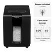 0043859741854-Fellowes AutoMax 100M - destructeur de documents coupe croisée mini-cut - 100 feuilles - Corbeille 23 litre-P_79438257_4-1
