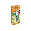 3086123542532-BIC 4 Couleurs Velours - 12 Stylos à bille 4 couleurs - corps assortis motif jungle-P_79438268_11-10